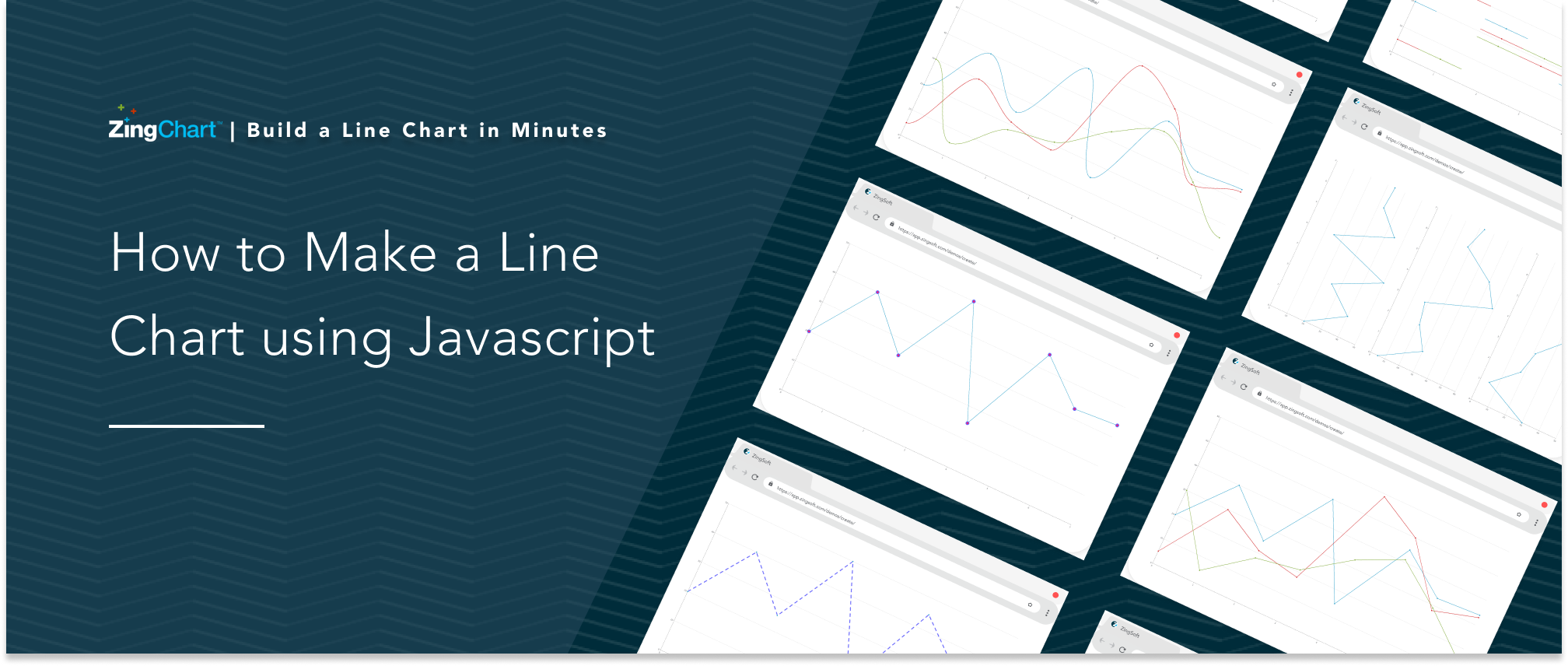 Cover image for 'How to Make a Line Chart Using JavaScript' blog post